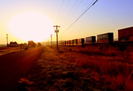 Sky, Track, Transport, Dawn