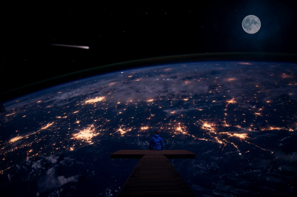 Atmosphere, Outer Space, Earth, Planet