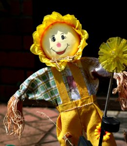 Yellow, Scarecrow, Toy, Doll photo
