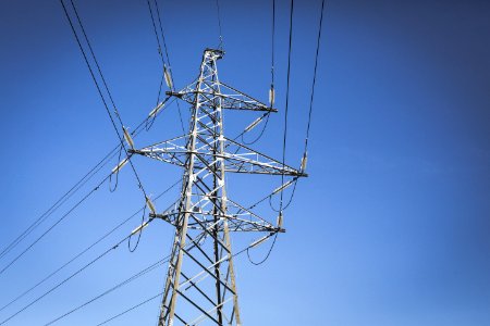 Sky, Electricity, Overhead Power Line, Electrical Supply