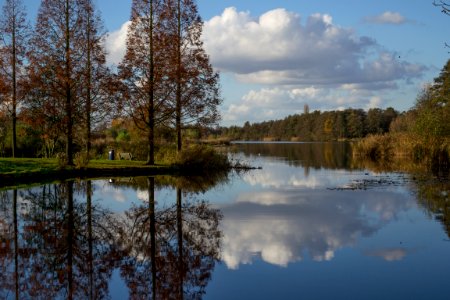 Reflection, Water, Nature, Lake