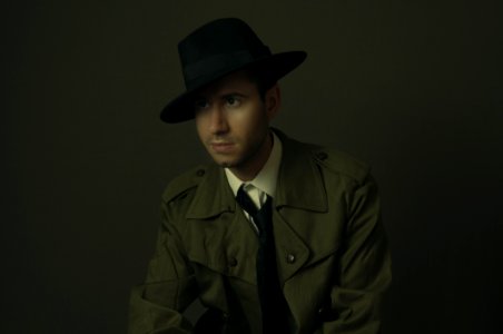 Gentleman, Fedora, Outerwear, Darkness