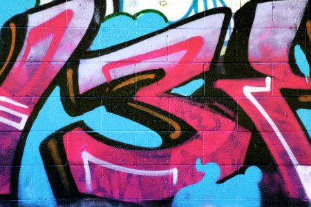 Graffiti, Art, Pink, Street Art photo
