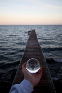 Sea, Horizon, Ocean, Calm photo