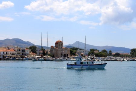 Sky, Sea, Waterway, Harbor photo