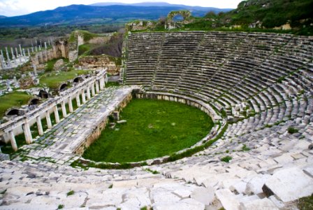 Amphitheatre, Historic Site, Archaeological Site, Ancient History