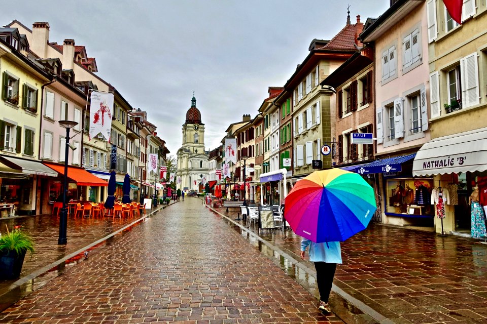 Town, City, Street, Urban Area