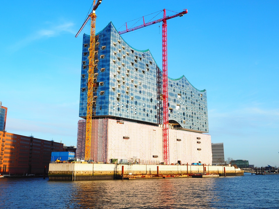 Harbour city germany port