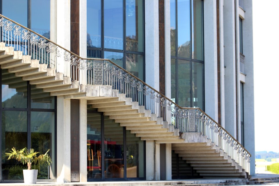 Structure, Stairs, Handrail, Baluster photo