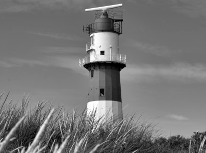 Lighthouse, Tower, Black And White, Monochrome Photography photo