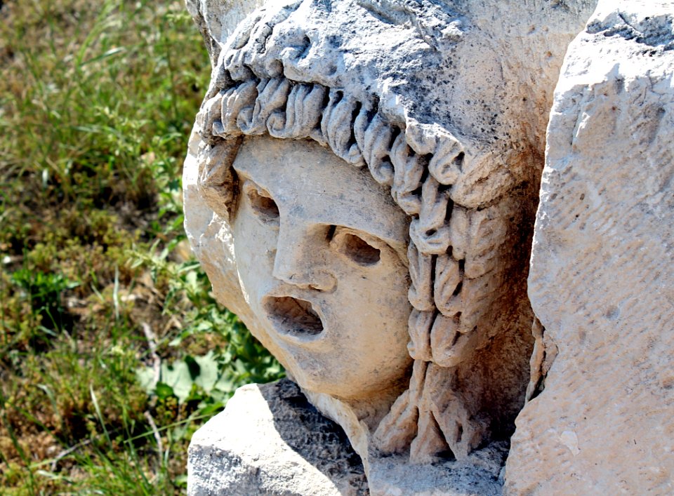 Sculpture, Stone Carving, Head, Carving