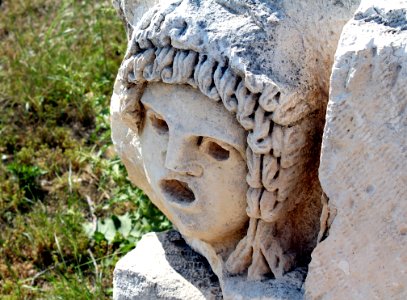 Sculpture, Stone Carving, Head, Carving