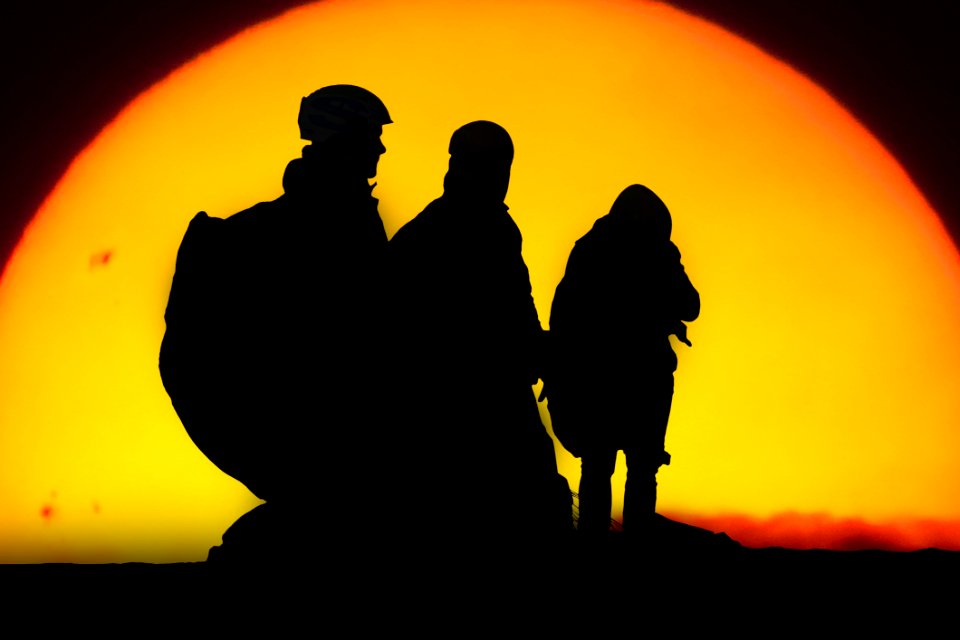 Silhouette, Sky, Sunrise, Computer Wallpaper