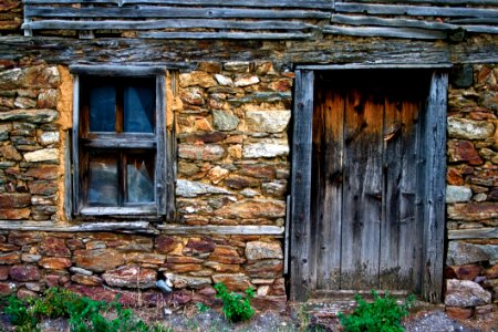 Shack, Wall, House, Stone Wall