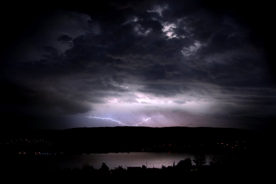 Sky, Thunder, Atmosphere, Horizon