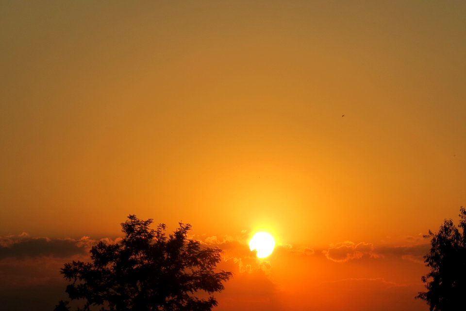 Sky, Sunrise, Dawn, Afterglow