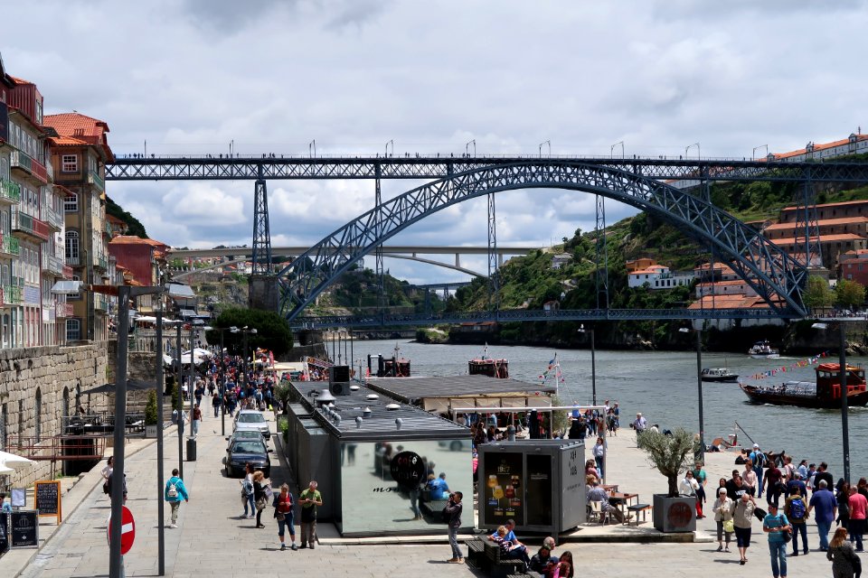 Bridge, Waterway, Town, Transport