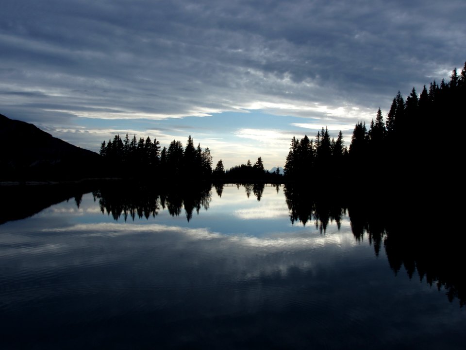 Reflection, Water, Sky, Nature