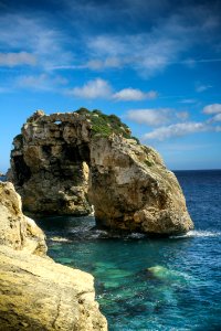 Sea, Coast, Sky, Rock