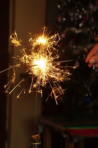 Spark new year day new year photo