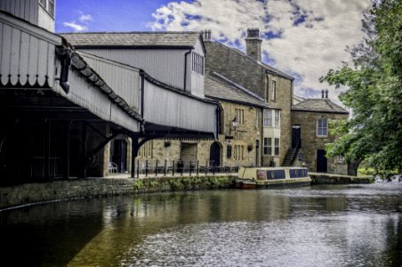 Waterway, Water, Reflection, Canal photo