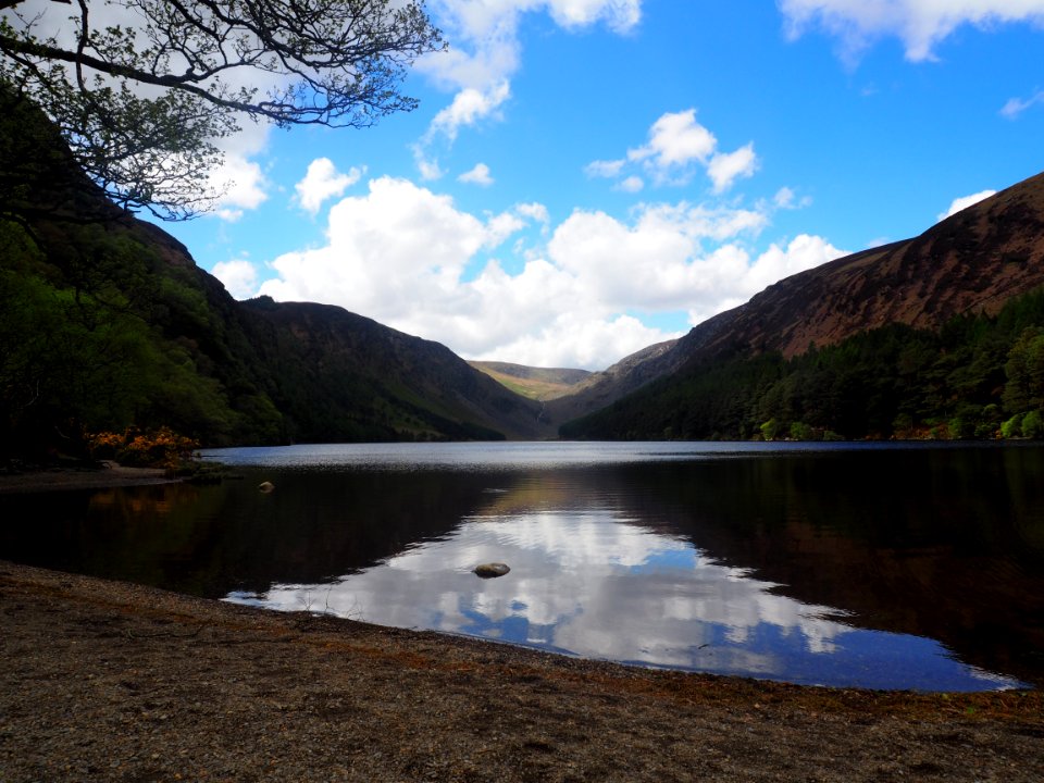Reflection, Nature, Highland, Water