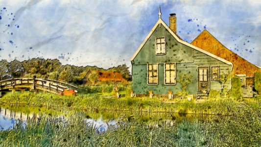Property, Home, Sky, Cottage photo