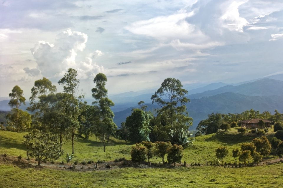 Sky, Nature, Highland, Vegetation