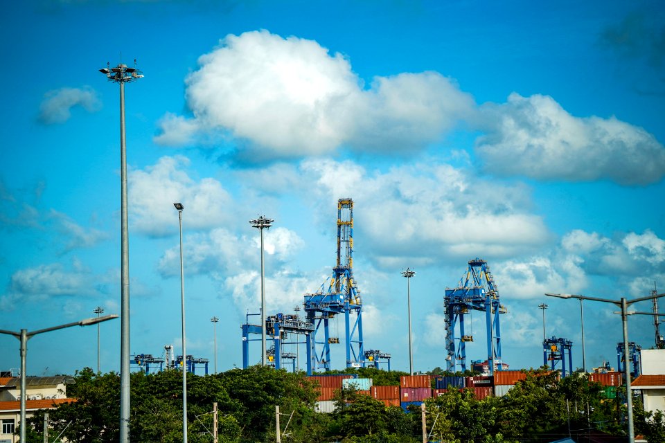 Sky, Cloud, Daytime, Industry