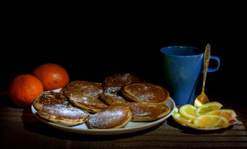 Still Life Photography, Still Life, Breakfast, Powdered Sugar