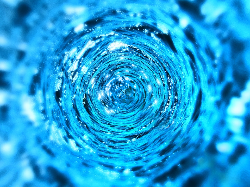 Liquid concentric circle