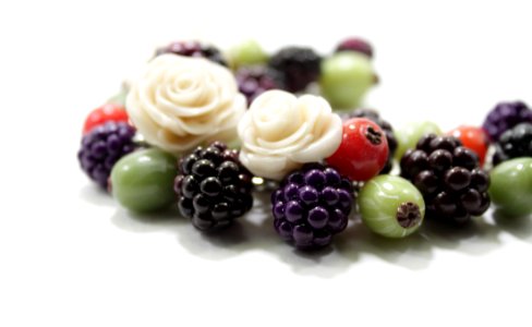 Fruit, Blackberry, Bead, Frutti Di Bosco