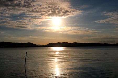 Sky, Horizon, Reflection, Sunset photo