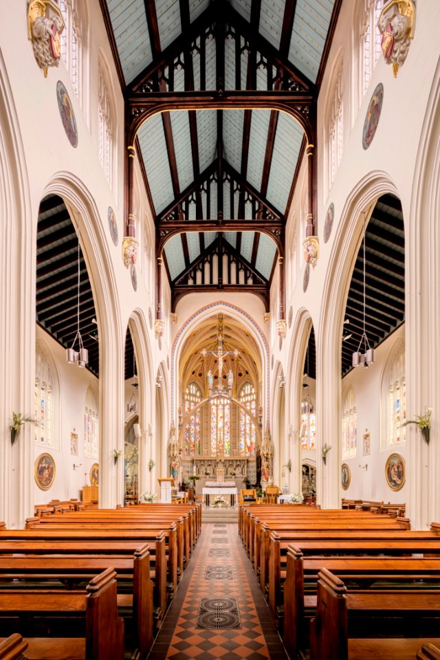 Place Of Worship, Arch, Aisle, Church
