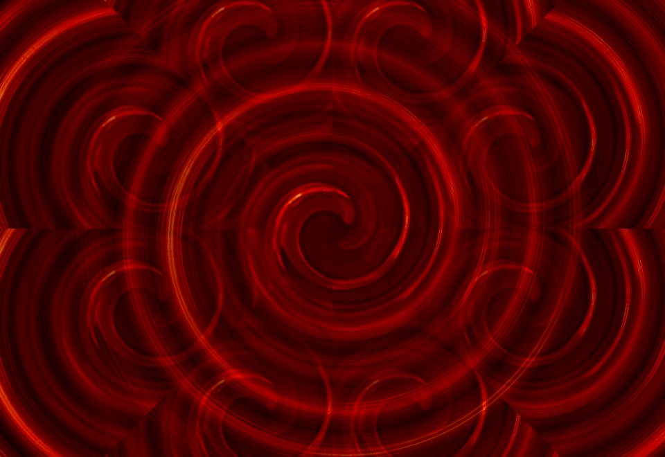 Red, Spiral, Circle, Vortex