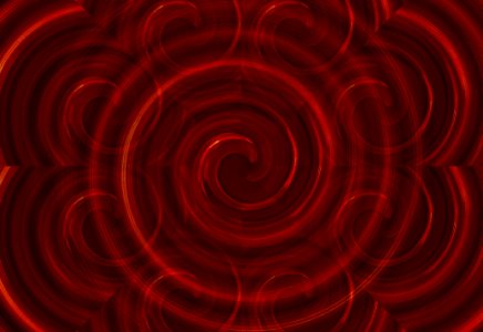 Red, Spiral, Circle, Vortex