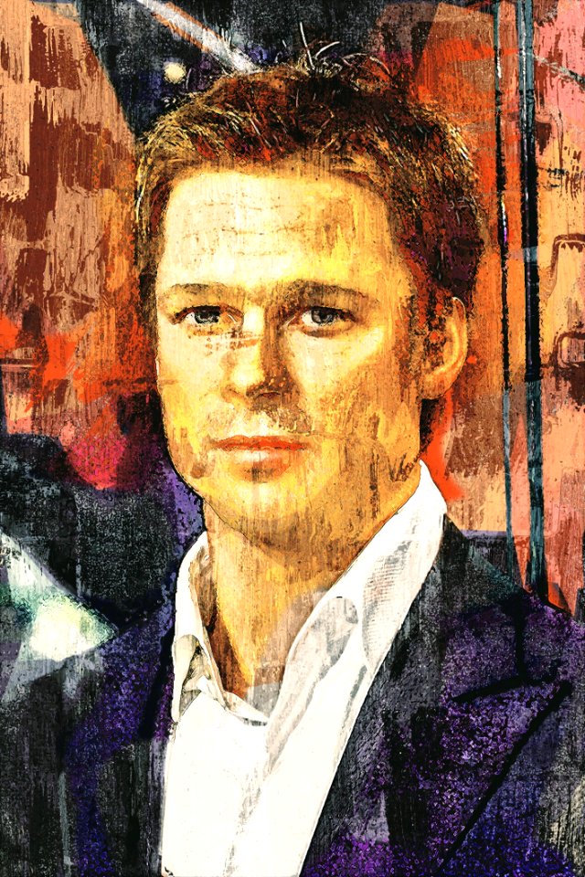 Portrait, Art, Painting, Modern Art