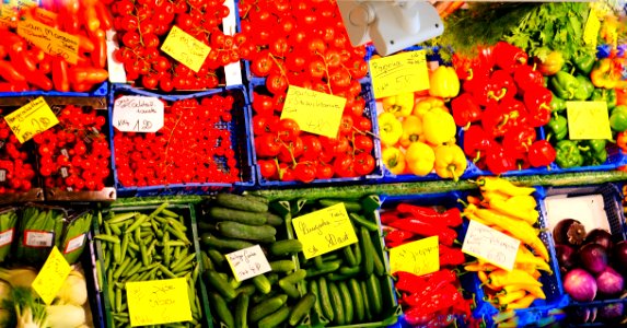 Natural Foods, Marketplace, Produce, Yellow photo