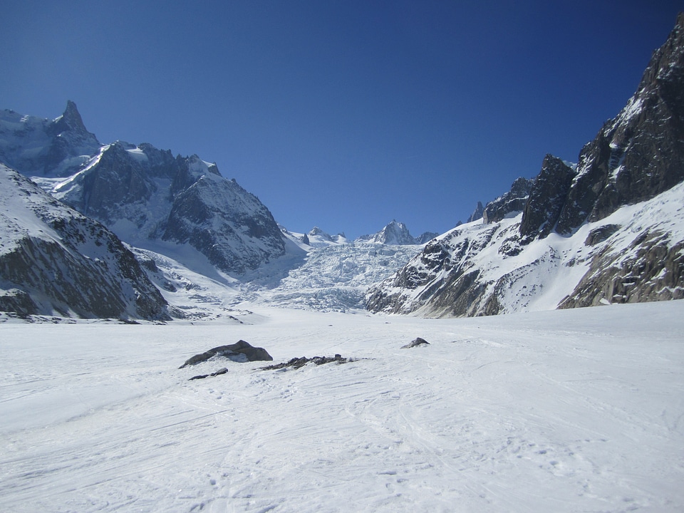 Snow high mountains mountains