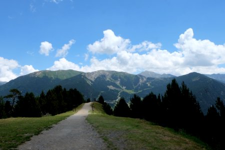 Sky, Mountainous Landforms, Mountain Range, Highland