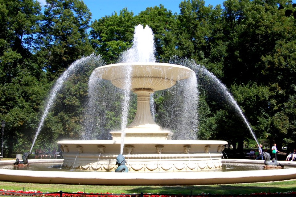 Fountain, Water Feature, Water, Water Resources