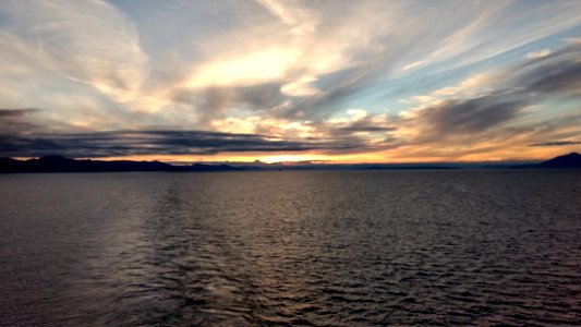 Sky, Horizon, Loch, Waterway photo