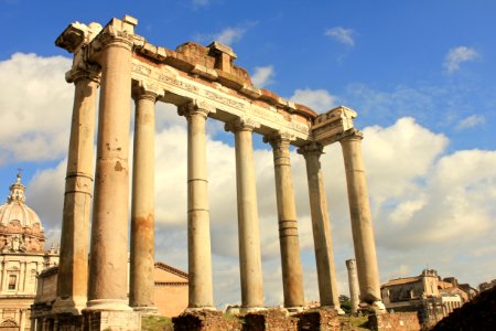 Ancient Roman Architecture, Historic Site, Column, Roman Temple photo