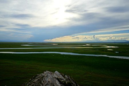 Sky, Highland, Ecosystem, Horizon photo