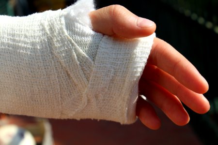 Finger, Hand, Bandage, Material photo