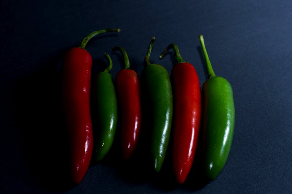 Vegetable, Chili Pepper, Serrano Pepper, Birds Eye Chili