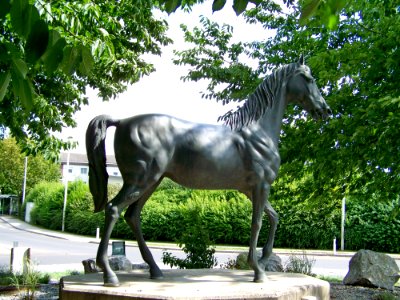 Horse, Statue, Horse Like Mammal, Stallion photo