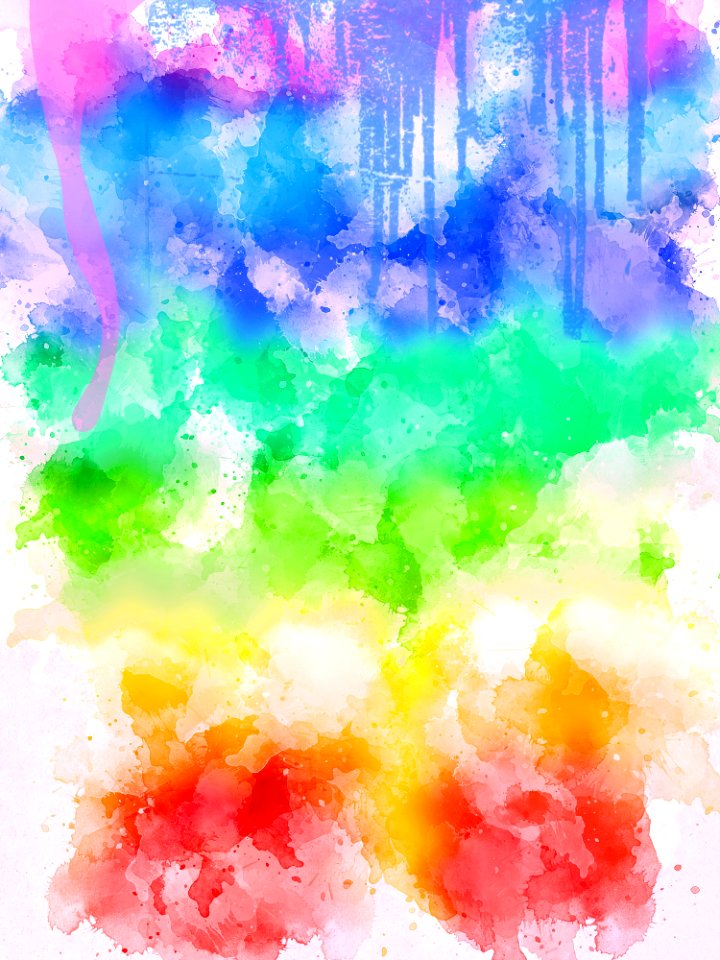 Watercolor Paint, Yellow, Sky, Paint