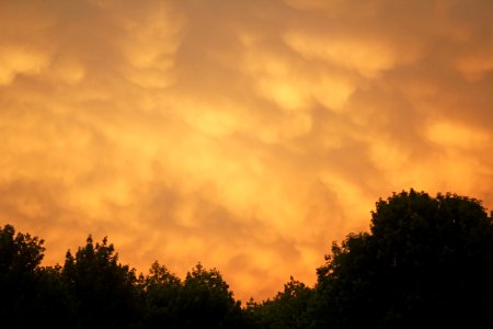 Sky, Cloud, Atmosphere, Red Sky At Morning