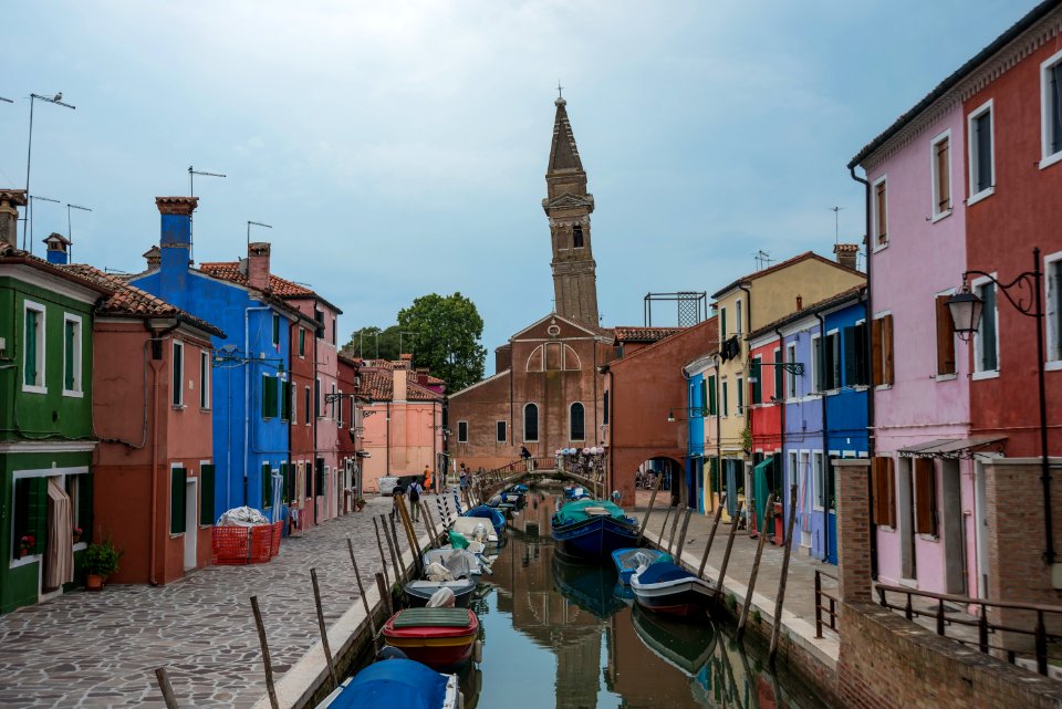 Waterway, Town, Canal, Water